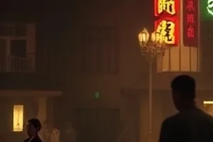 《零点回声》封面，空荡走廊尽头的声波纹理